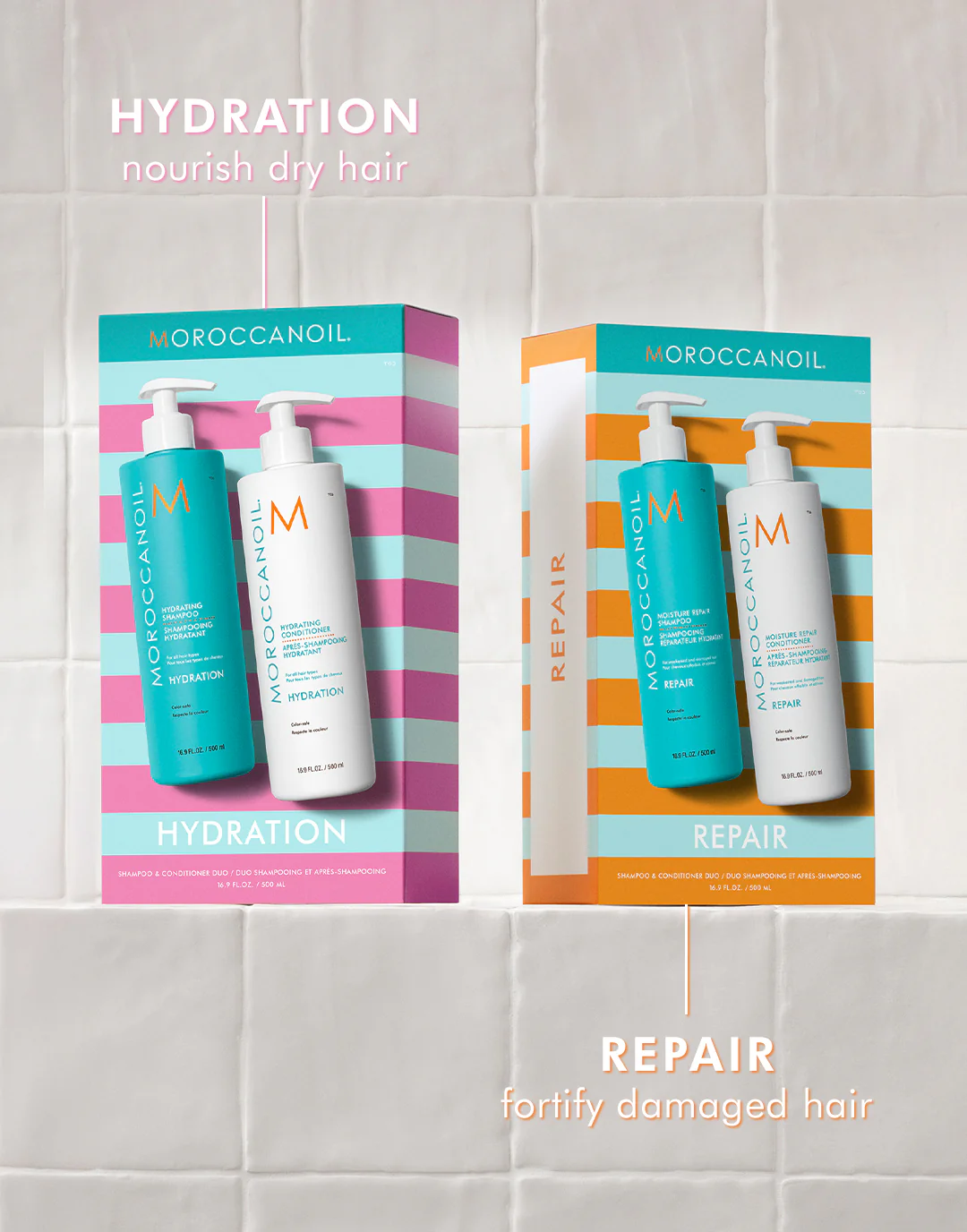 Hydrating Shampoo & Conditioner Half-Liter Set - Image 4