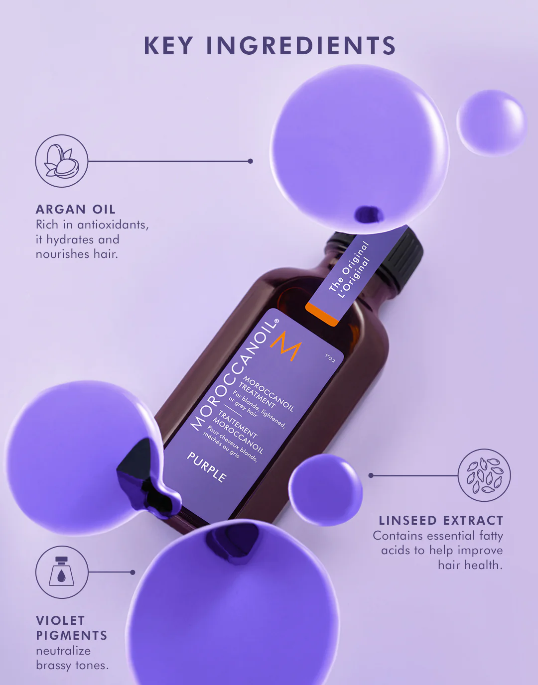 Moroccanoil Treatment Purple - Image 3